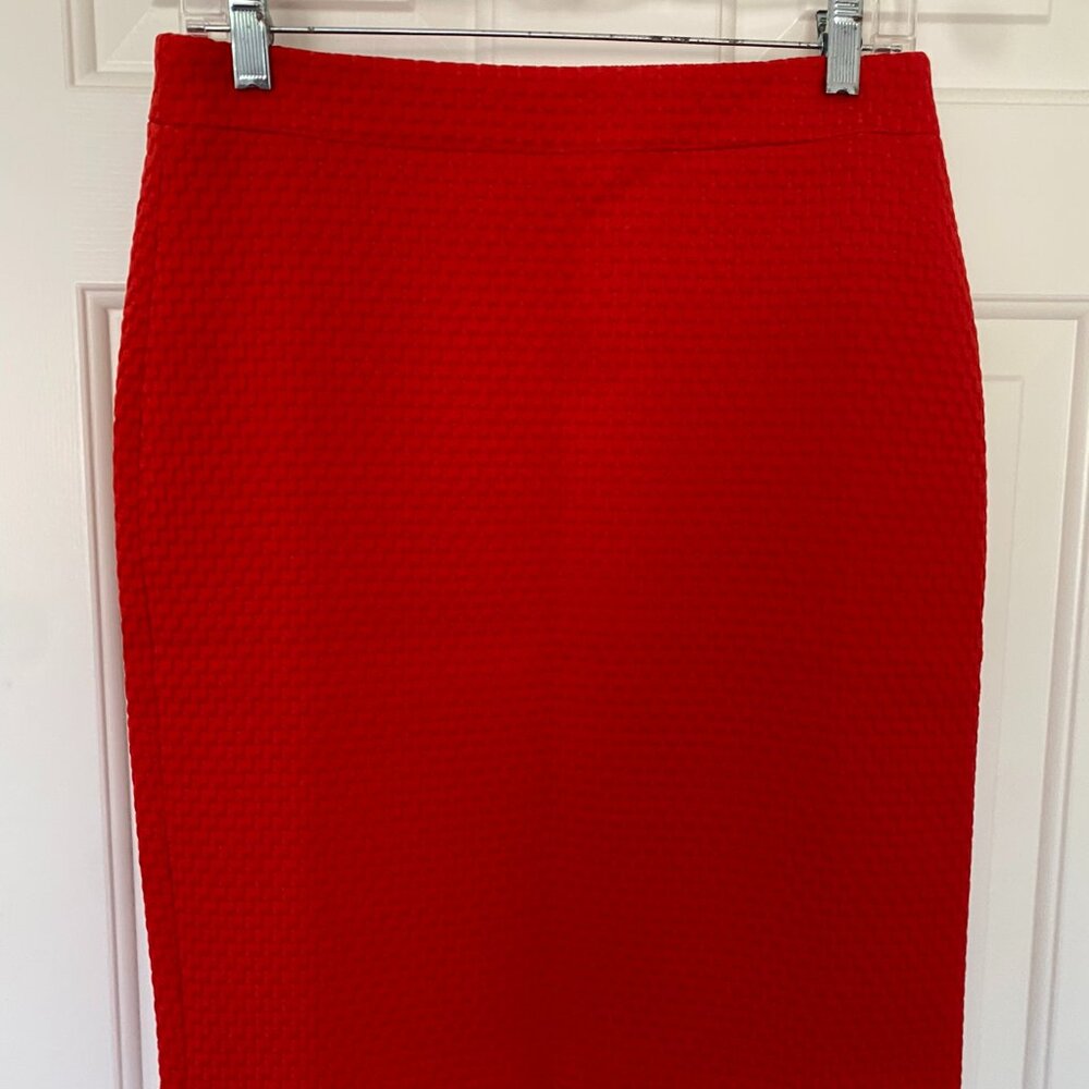 NWT JCREW No. 2 Pencil® skirt in matelasse textured fabric